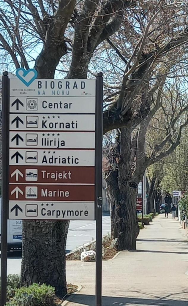 Apartman Silva Biograd Na Moru Dış mekan fotoğraf